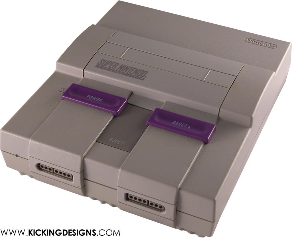 Super Nintendo System - Super Nintendo (1024x835), Png Download