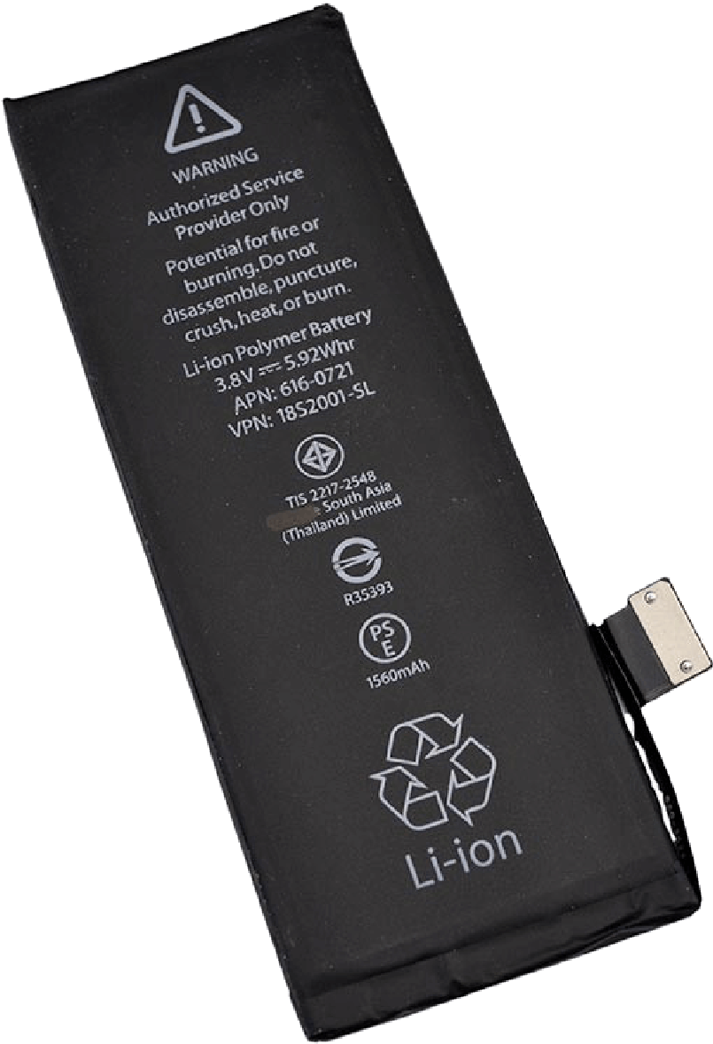 Microspareparts Battery Original A Grade Iphone 5s - Iphone 5s Battery South Asia (1200x1200), Png Download