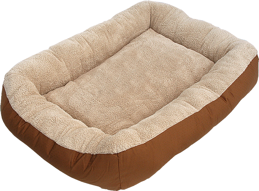 Dog Bed W Bumpers - Dog Beds (900x665), Png Download