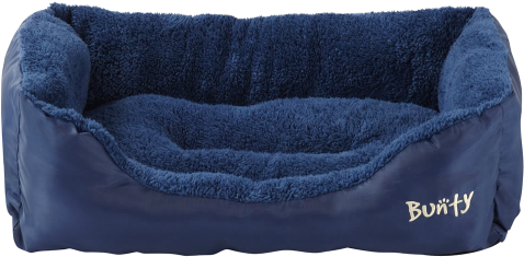 Blue Sway Large Dog Bed - Bunty Deluxe Soft Dog/pet Bed Blue Extra Large (500x300), Png Download