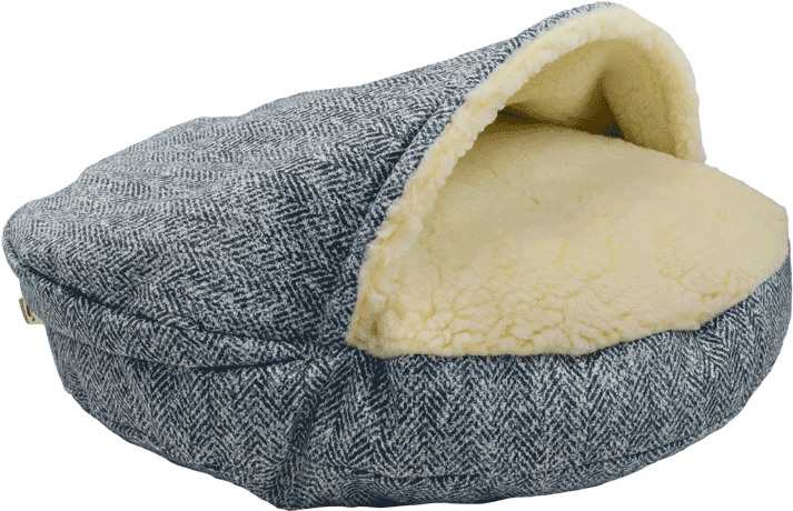 Snoozer Dog Show Cozy Cave Dog Bed In Palmer Indigo - Snoozer Orthopedic Premium Micro Suede Cozy Cave Palmer (800x800), Png Download