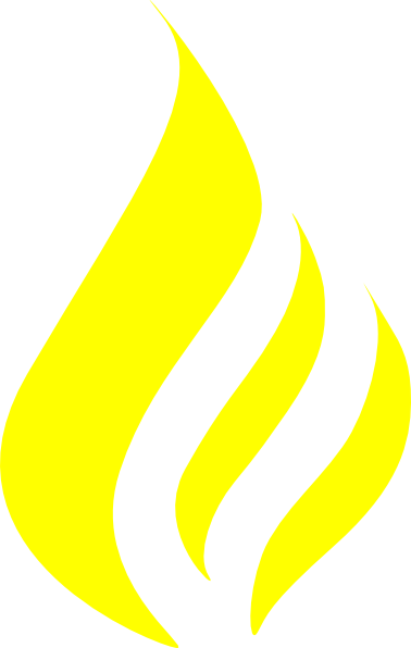 High-quality Yellow Fire - Flame Yellow (378x596), Png Download