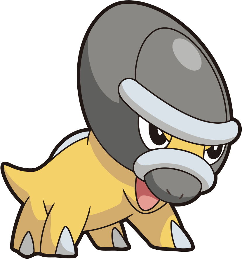 410shieldon Dp Anime 3 - Pokemon Shieldon (842x903), Png Download