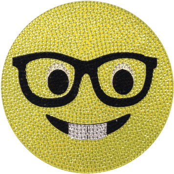Official Emoji Gifts Emoticon Gifts Iscream Png Iscream - Emoji Shirt Costume Buck Teeth Emoji Nerd Glasses Yellow (415x415), Png Download