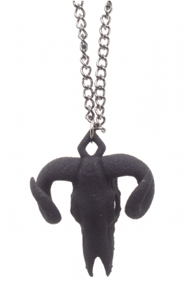 Rogue Wolf Ram Skull Necklace - Rogue & Wolf Ram Skull Necklace (400x400), Png Download