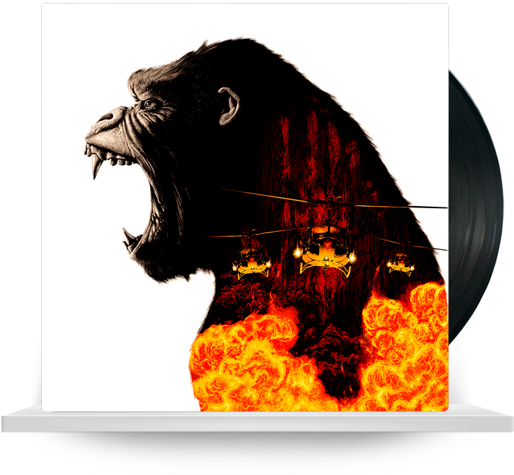 Skull Island - Kong Skull Island Vinyl Soundtrack (751x700), Png Download