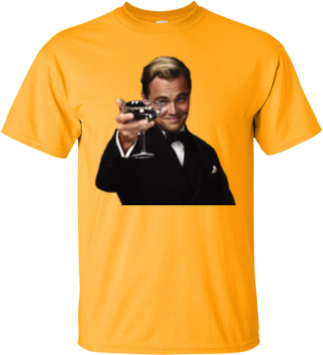 Leonardo Dicaprio Great Gatsby T-shirt - Mr. Pefe Bow Tie And Pochet Combination - (1155x1155), Png Download