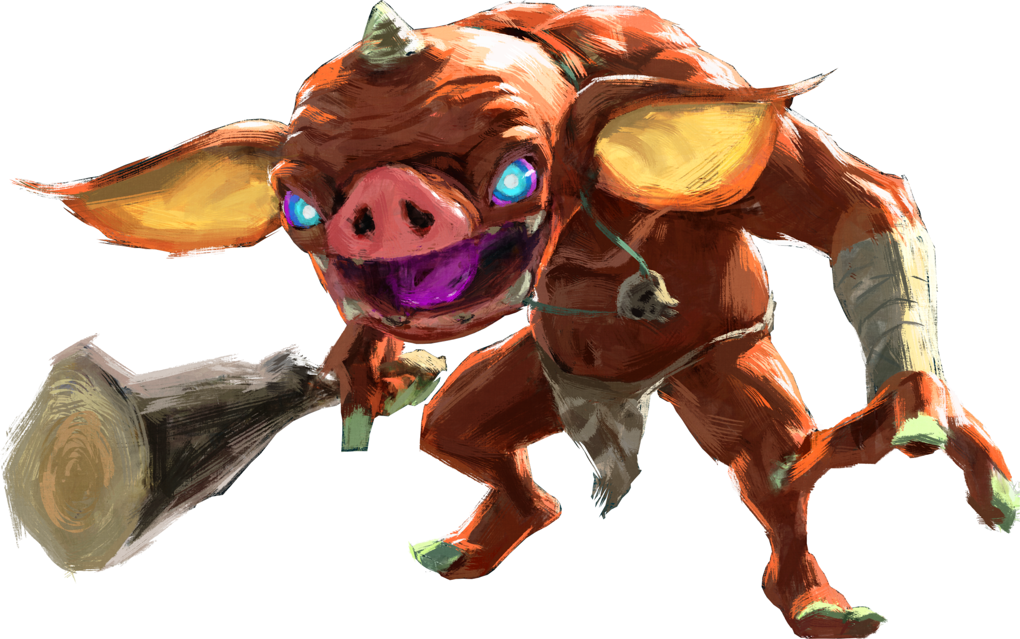 Bokoblin Icon - Nintendo Amiibo - Bokoblin Wii U (2000x1253), Png Download