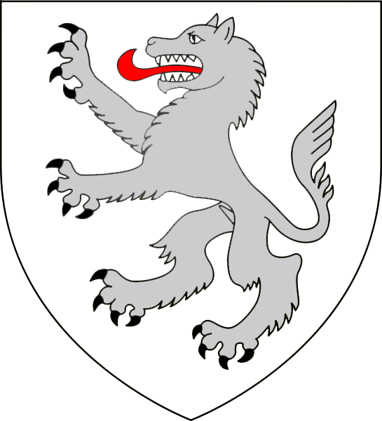 House Stark - Rampant House Stark Wolf (545x600), Png Download