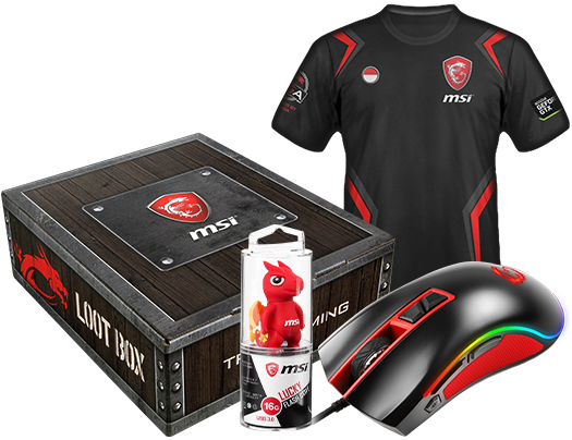 Msi Loot Box Msi Jersey - Box Promo Kemerdekaan Msi Png (633x456), Png Download