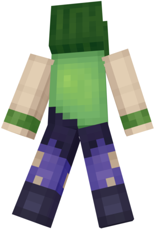 Minecraft Zombie Girl Skin - Minecraft (640x640), Png Download