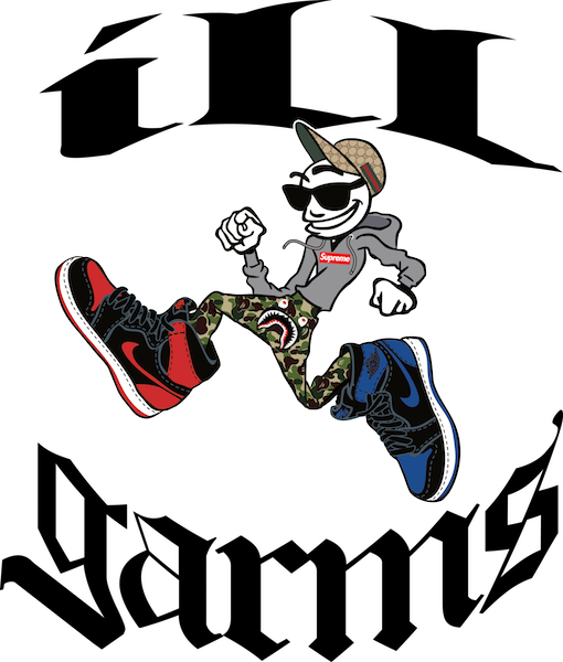 Ill Garms - Cartoon (510x600), Png Download