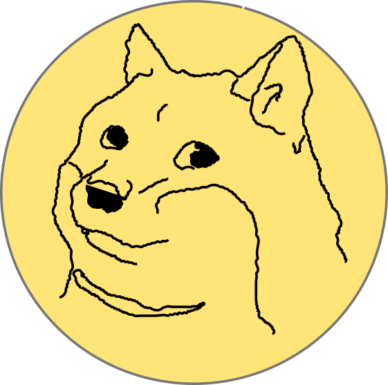 Dogecoin - Body Soul And Spirit (561x557), Png Download