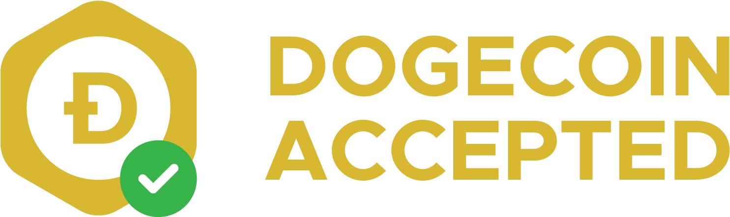 Free Download - Crypto Accepted (1876x834), Png Download