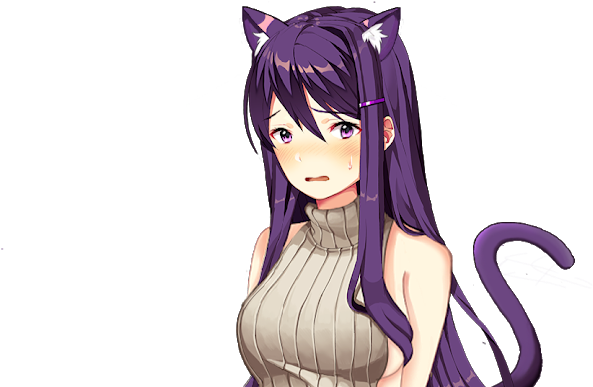 Profile Cover Photo - Doki Doki Literature Club Yuri (692x389), Png Download