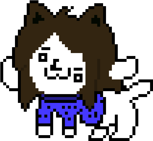 I Ruin Temmie For Everyone - Sprite (610x510), Png Download