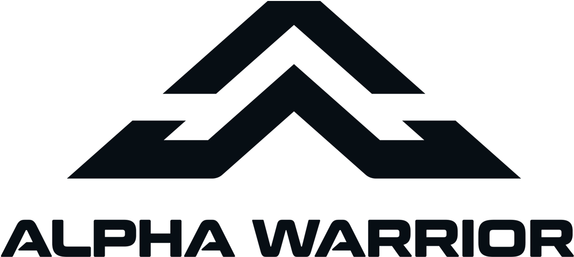 Logo Logo - Alpha Warrior Logo (1198x550), Png Download