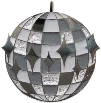Disco Ball Pin - Lampshade (600x600), Png Download