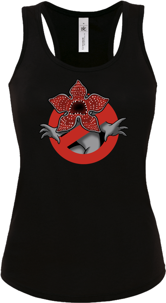 Andriu Ilustracion Demogorgon Busters T-shirt Tanktop (1044x1044), Png Download