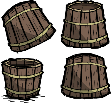 Hat Bucket - Don T Starve Hat Png (400x380), Png Download