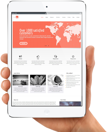 Ipad-mini - World Map (438x450), Png Download