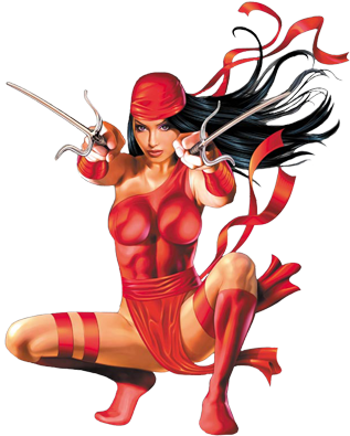 Elektra Marvel Xp - Elektra Marvel (360x502), Png Download