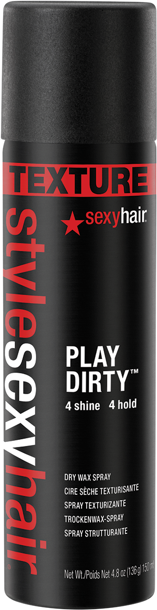 Sexy Hair Play Dirty Dry Wax Spray Hair Styler (1200x1200), Png Download