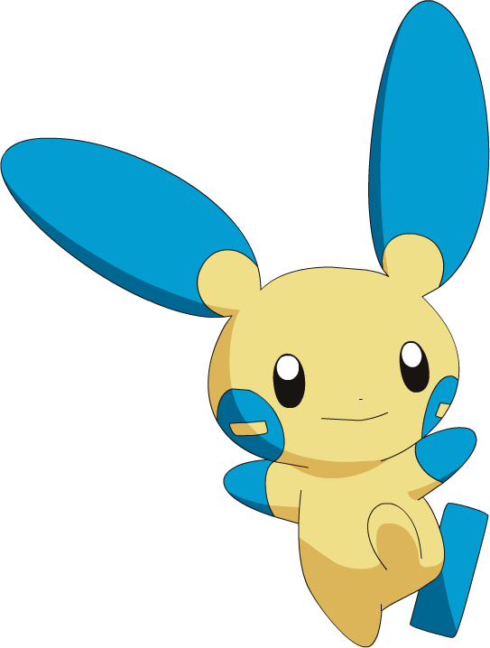Minun Pokemon (543x718), Png Download