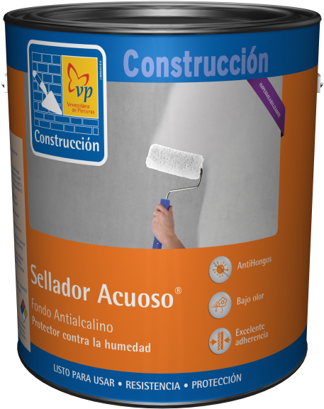 Sellador Acuoso Marca Venezolana De Pinturas - Litre (600x600), Png Download