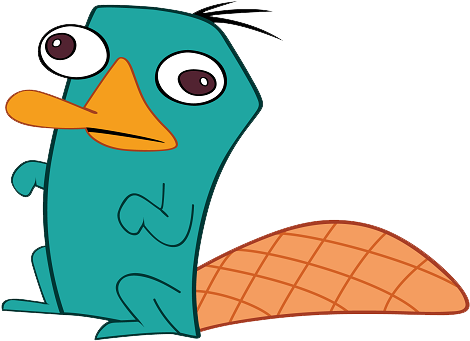 Posted By Kaylor Blakley At - Perry The Platypus (500x373), Png Download