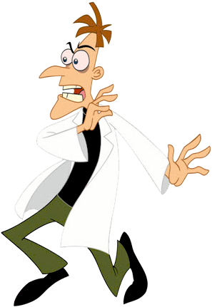 Perry The Platypus Who's Your Favorite Character - Dr Heinz Doofenshmirtz Png (308x436), Png Download