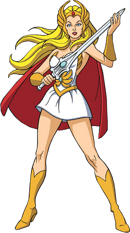 Share This Image - She Ra New Vs Old (268x479), Png Download