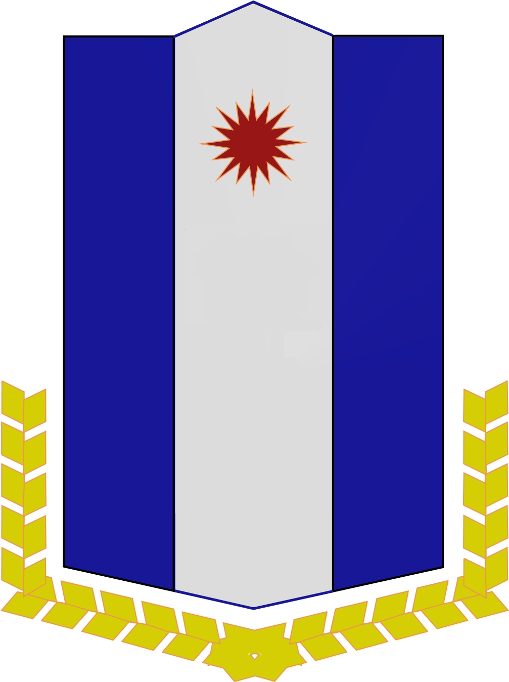 Deo Family Coat Of Arm - Sip Song Chau Tai (1021x1356), Png Download