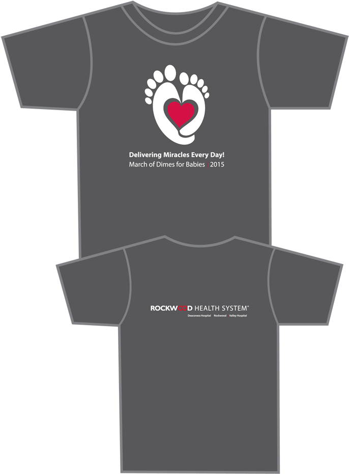 Diabetes Day Identity March Of Dimes 2015 T-shirt - March Of Dimes Tee Shirts (700x933), Png Download