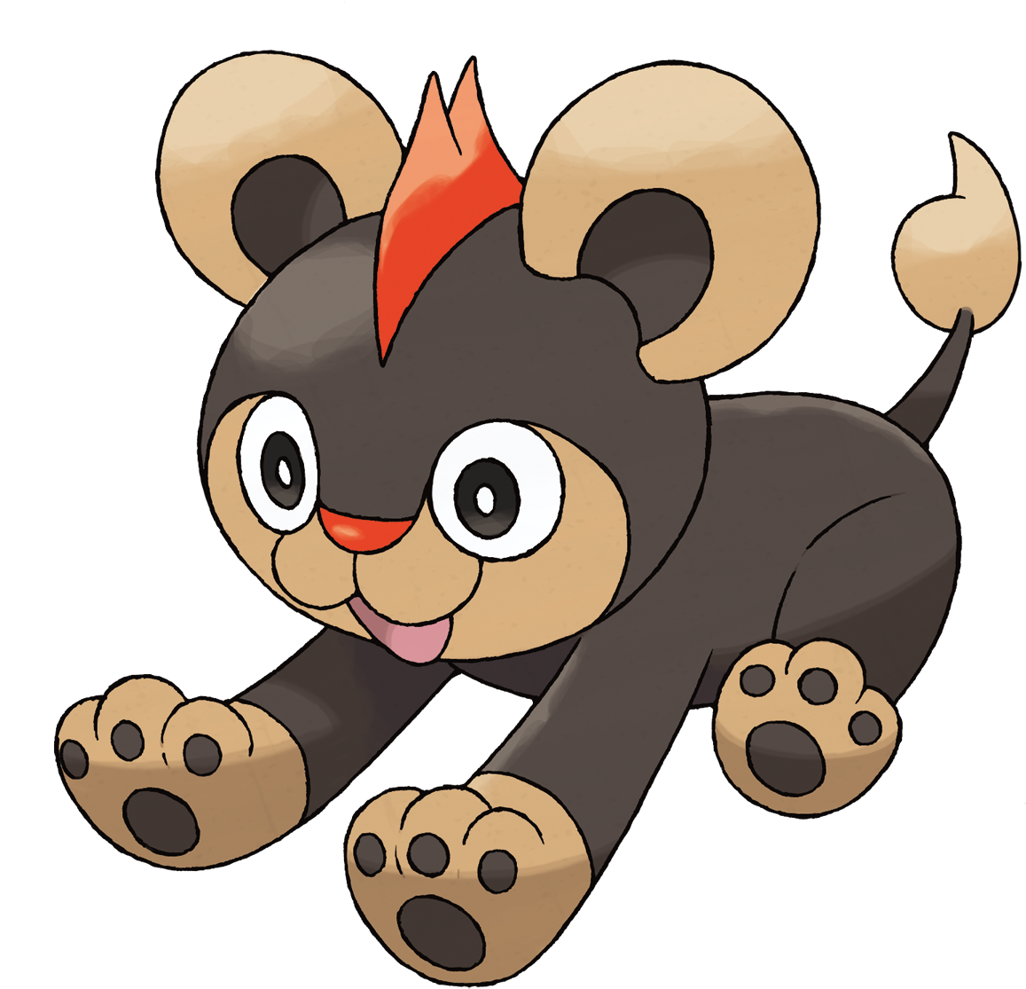 Litleo - Pyroar Evolution (1283x1199), Png Download