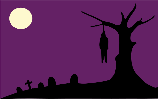 How To Set Use Macabre Hanging Clipart - Lynching Clipart (637x900), Png Download