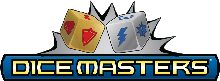 Dice Masters Logo Final Colored - Dc Dice Masters Superman & Wonder Woman Starter (702x289), Png Download