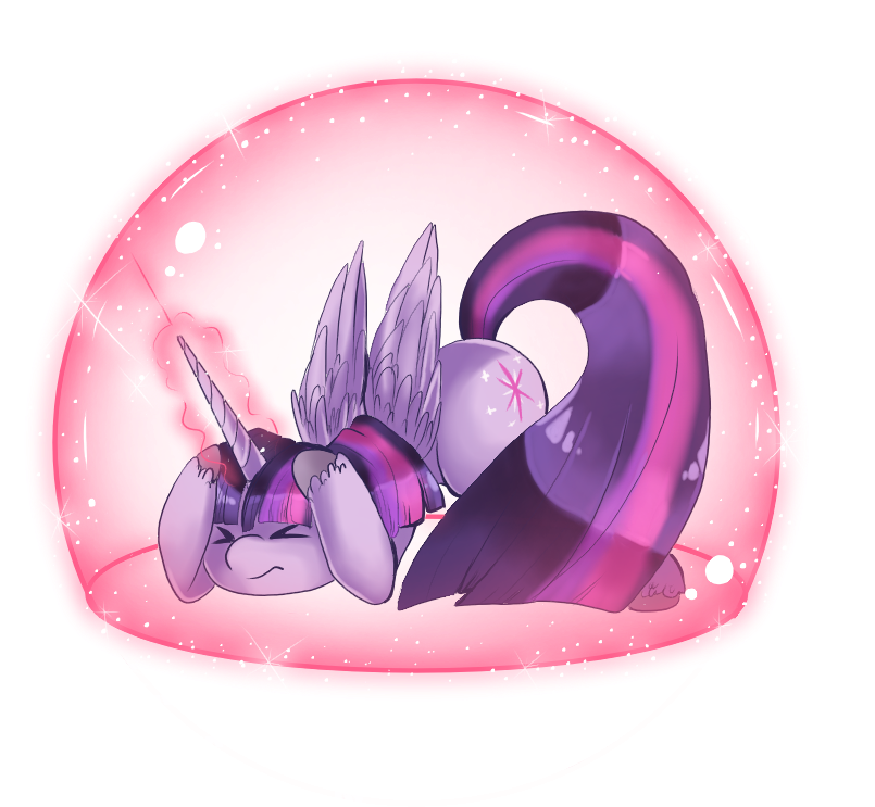 Loyaldis, Barrier, Cowering, Face Down Ass Up, Force - Illustration (900x900), Png Download