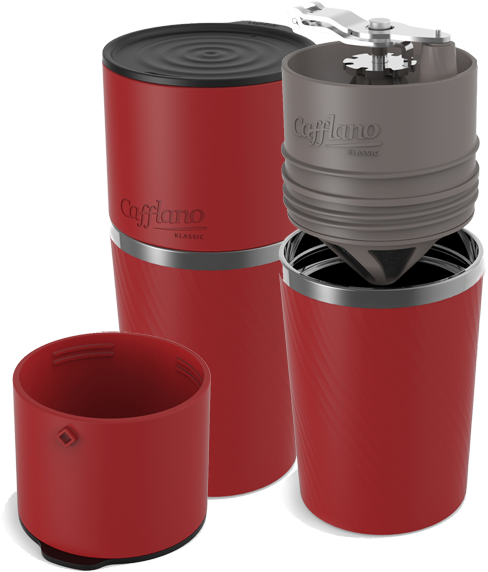 Cafflano Klassic - Pour Over Coffee Maker (800x693), Png Download