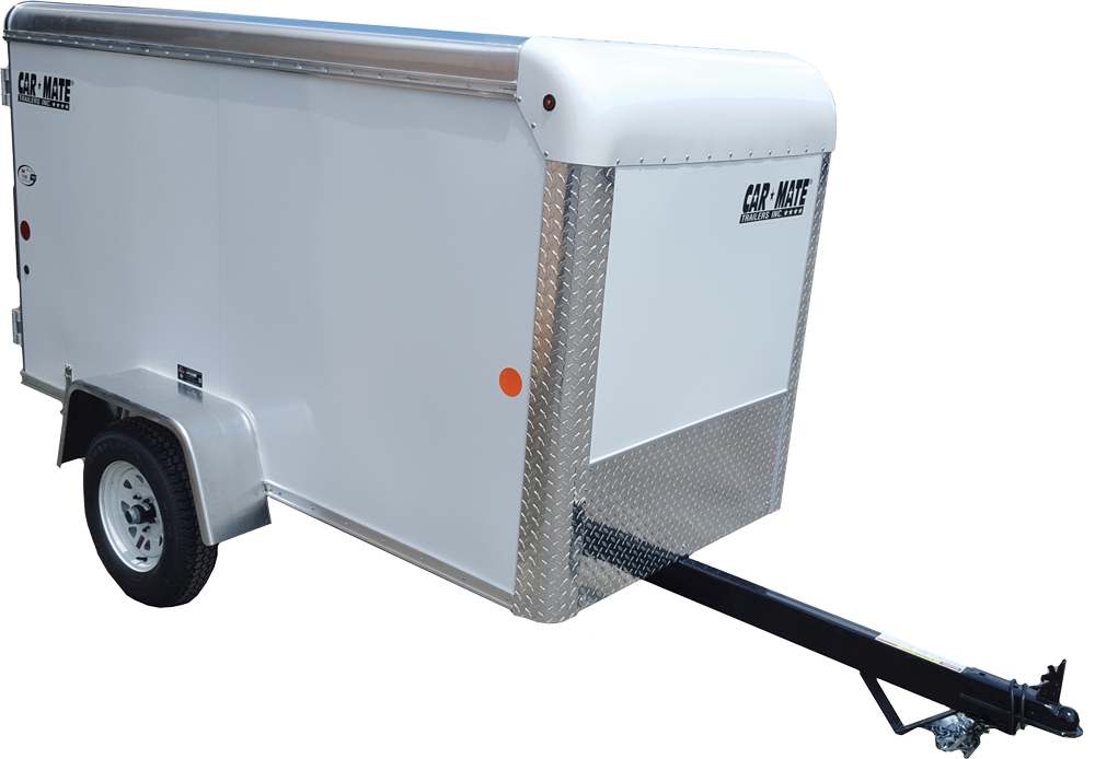 Custom Cargo 4 Wide Lite Duty Single Axle - Axle (1000x694), Png Download