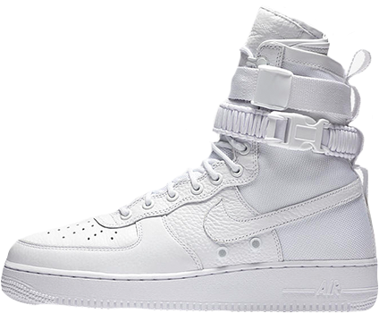 Field Air Force 1 Triple White Is Expected To Be Hugely - Air Force 1 Special Field Triple White (640x387), Png Download