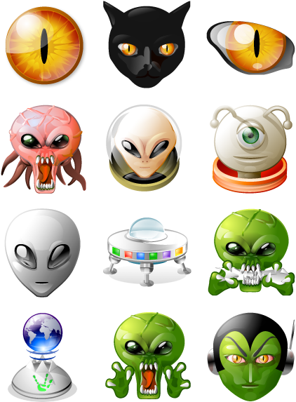 Search - Alien (444x592), Png Download