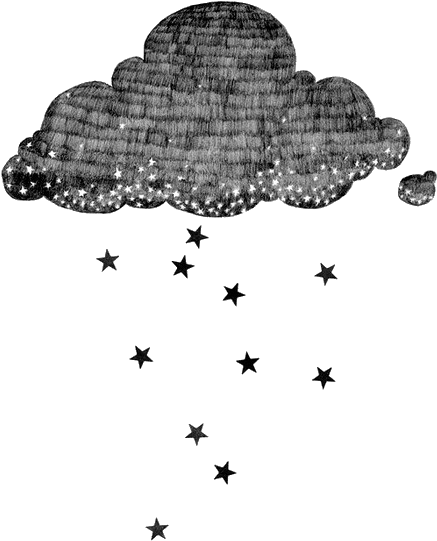Cloud Sideimage - Transparent Tumblr Rain (500x706), Png Download