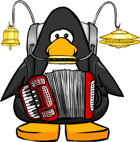 One Man Band Pc - Club Penguin T Shirt (477x494), Png Download