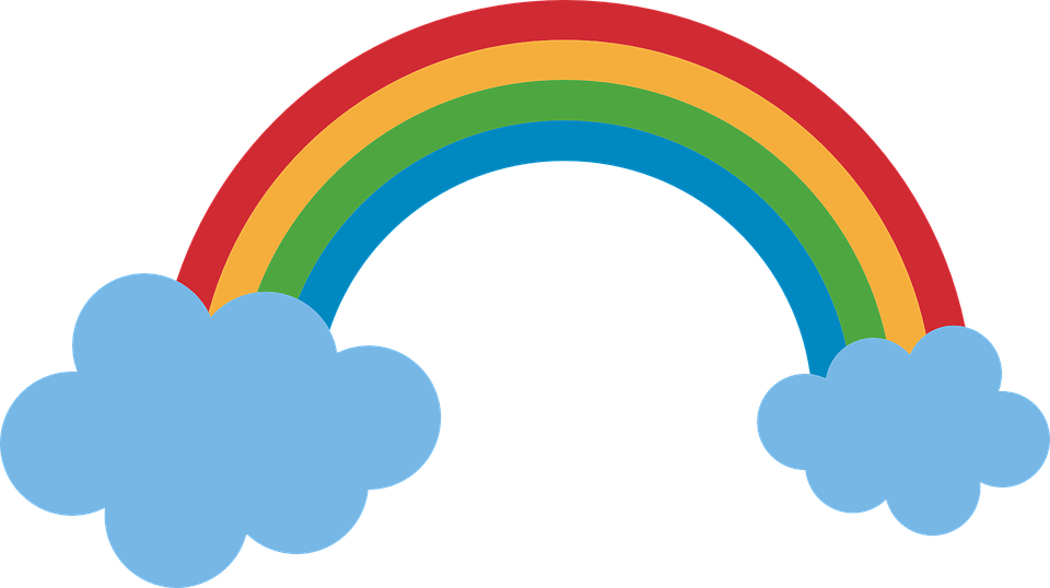 Arco Iris Chuva De Bençao Png (960x538), Png Download