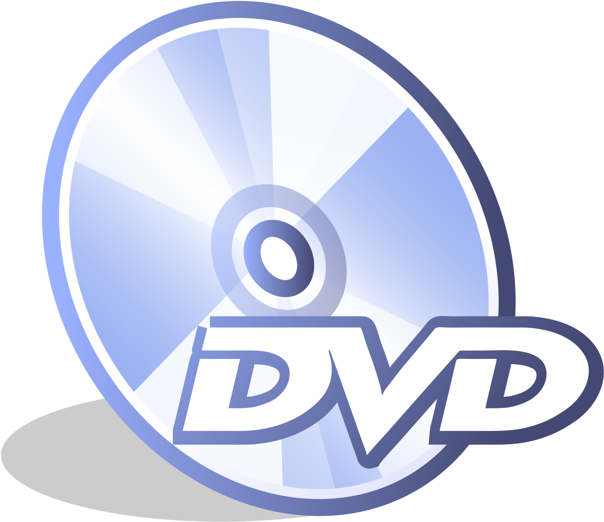 Technology Clipart Blu-ray Disc Compact Disc Dvd Png - Dvd Png (1200x1200), Png Download