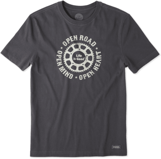 Men's Open Road Mind Heart Crusher Tee - Girls Black Adidas Shirt (570x570), Png Download