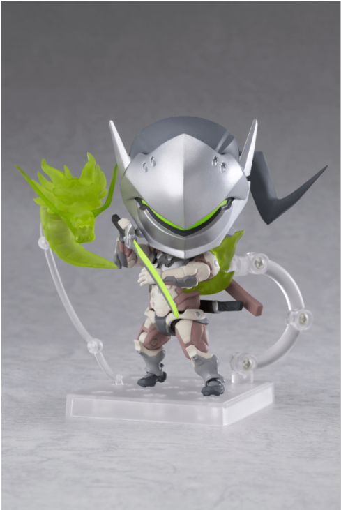 Genji Nendoroid Overwatch - Good Smile Company Nendoroid Genji: Classic Skin Edition (730x730), Png Download