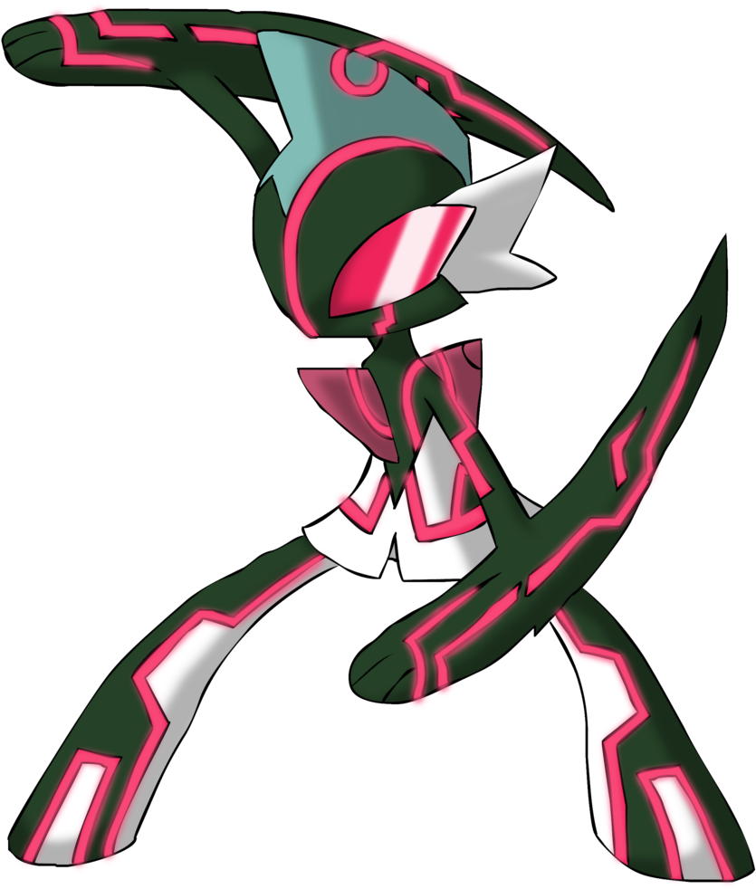 Download Wallpaper - Pokemon Mega Shiny Gallade (1024x1024), Png Download