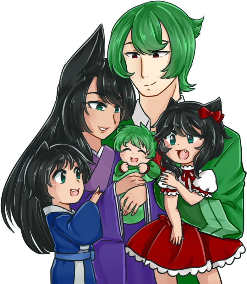 Gallade's Family - Cartoon (812x985), Png Download